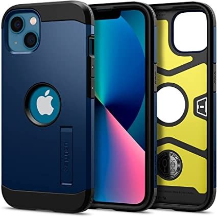 Funda Spigen Tough Armor iPhone 13 Mini Azul Marino