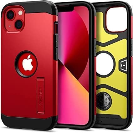 Funda Spigen Tough Armor iPhone 13 Mini Rojo