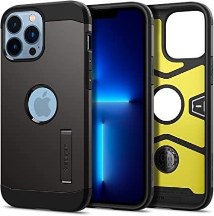 Funda Spigen  Tough Armor iPhone 13 Pro Max Bronce Gris