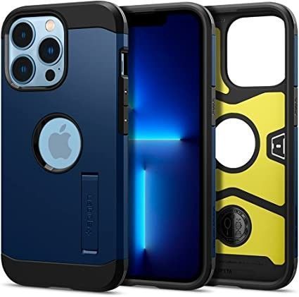 Funda Spigen Tough Armor iPhone 13 Pro Azul Marino