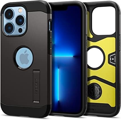 Funda Spigen Tough Armor iPhone 13 Pro Bronce Gris