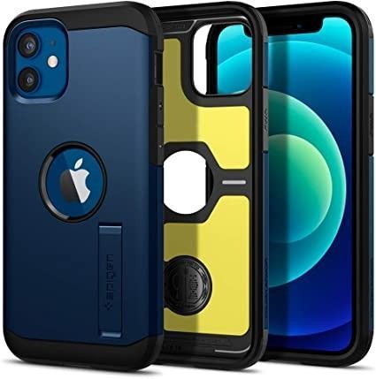 Funda Spigen  Tough Armor iPhone 12 Mini Azul Marino