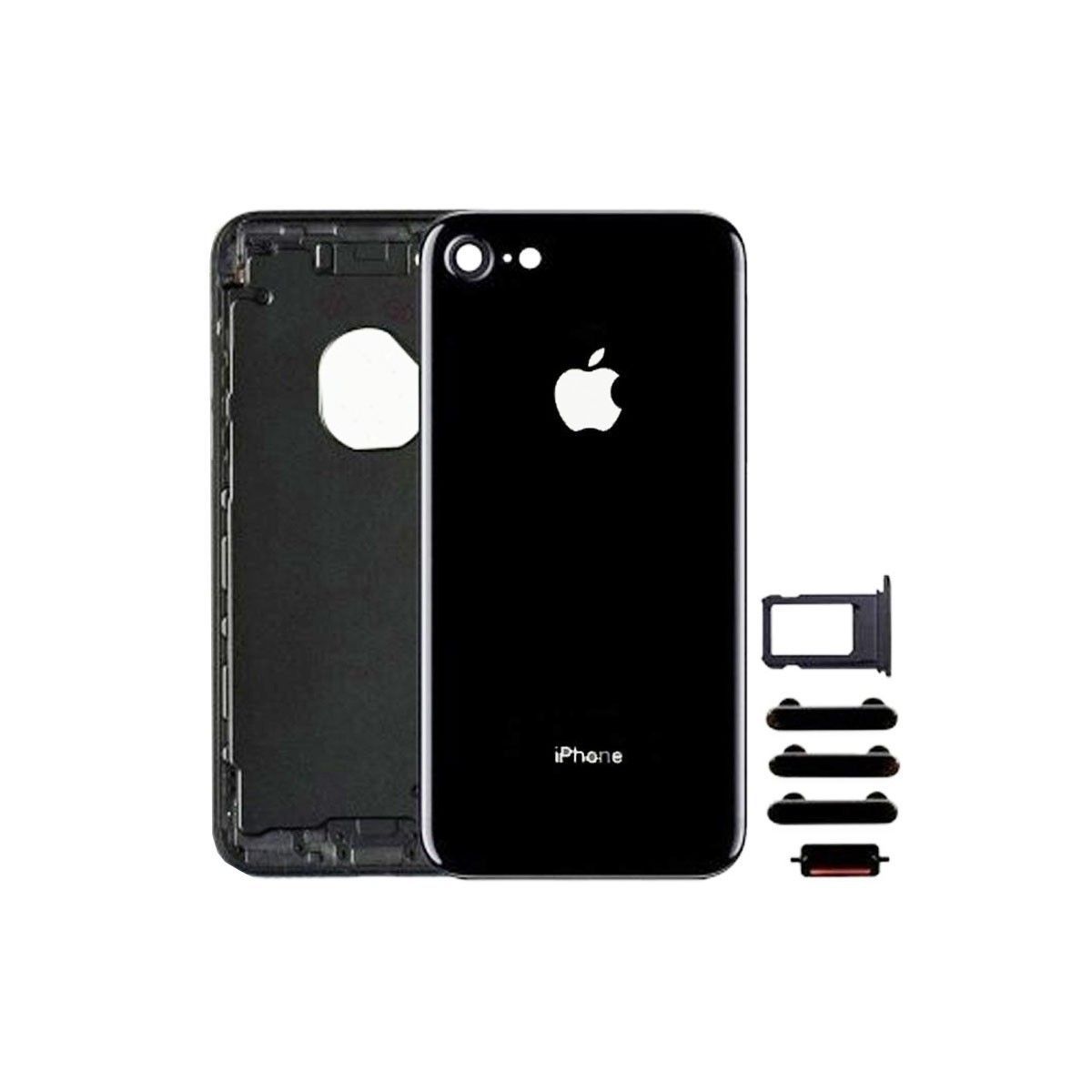 Chasis iPhone 7 Negro Brillante (sin componentes)