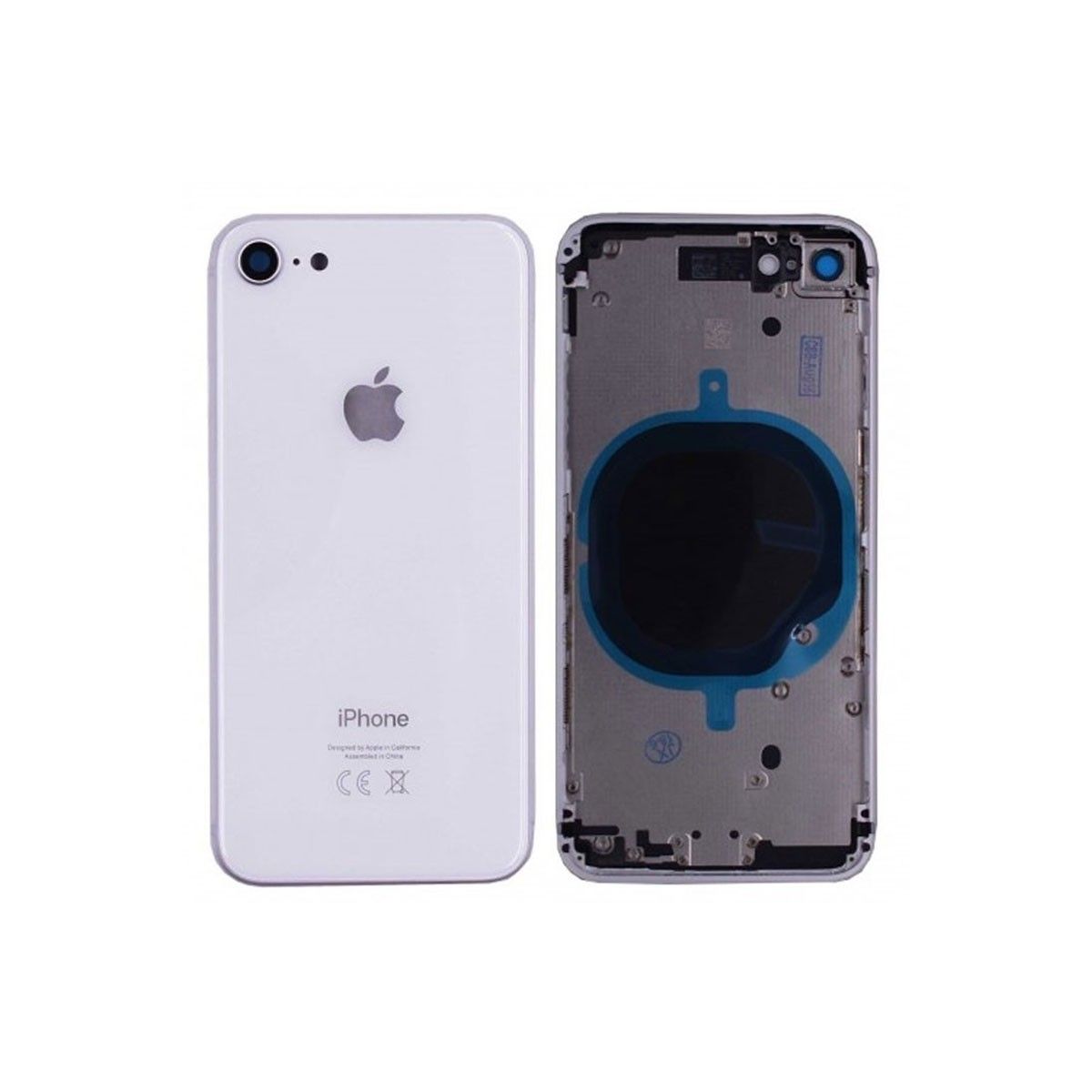 Chasis iPhone SE 2020 / SE 2022 Blanco (Plata) (sin componentes)