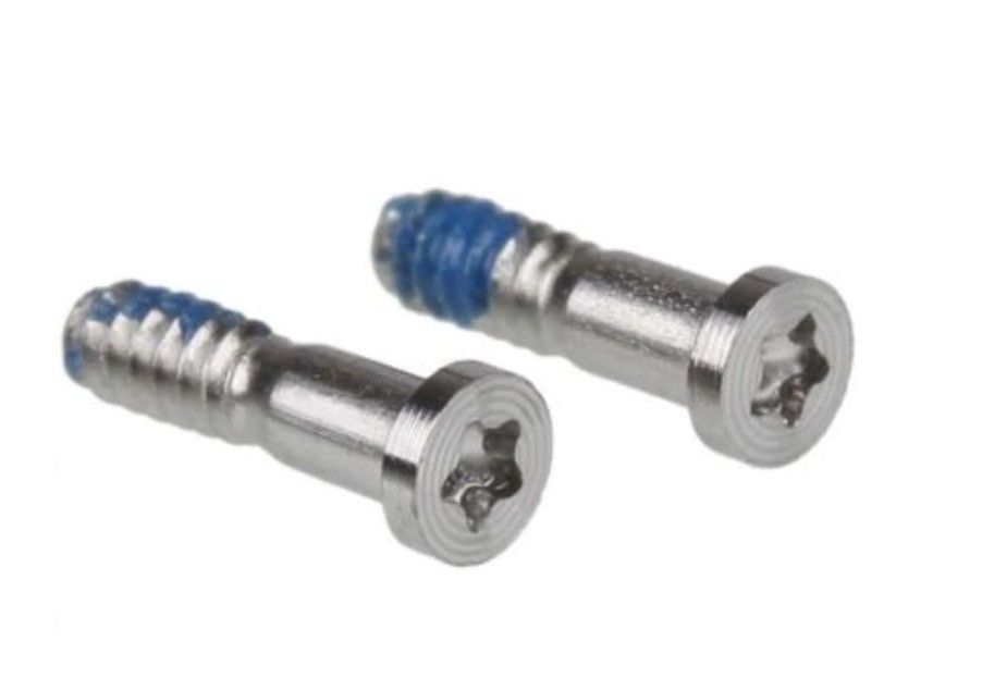 SET 2 TORNILLOS BLANCOS IPHONE SE 2020 / SE 2022