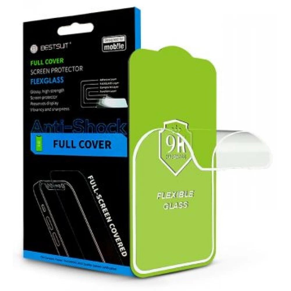 PROTECTOR HIDROGEL BESTSUIT FLEXIBLE 5D BLANCO IPHONE SE 2020 / SE 2022