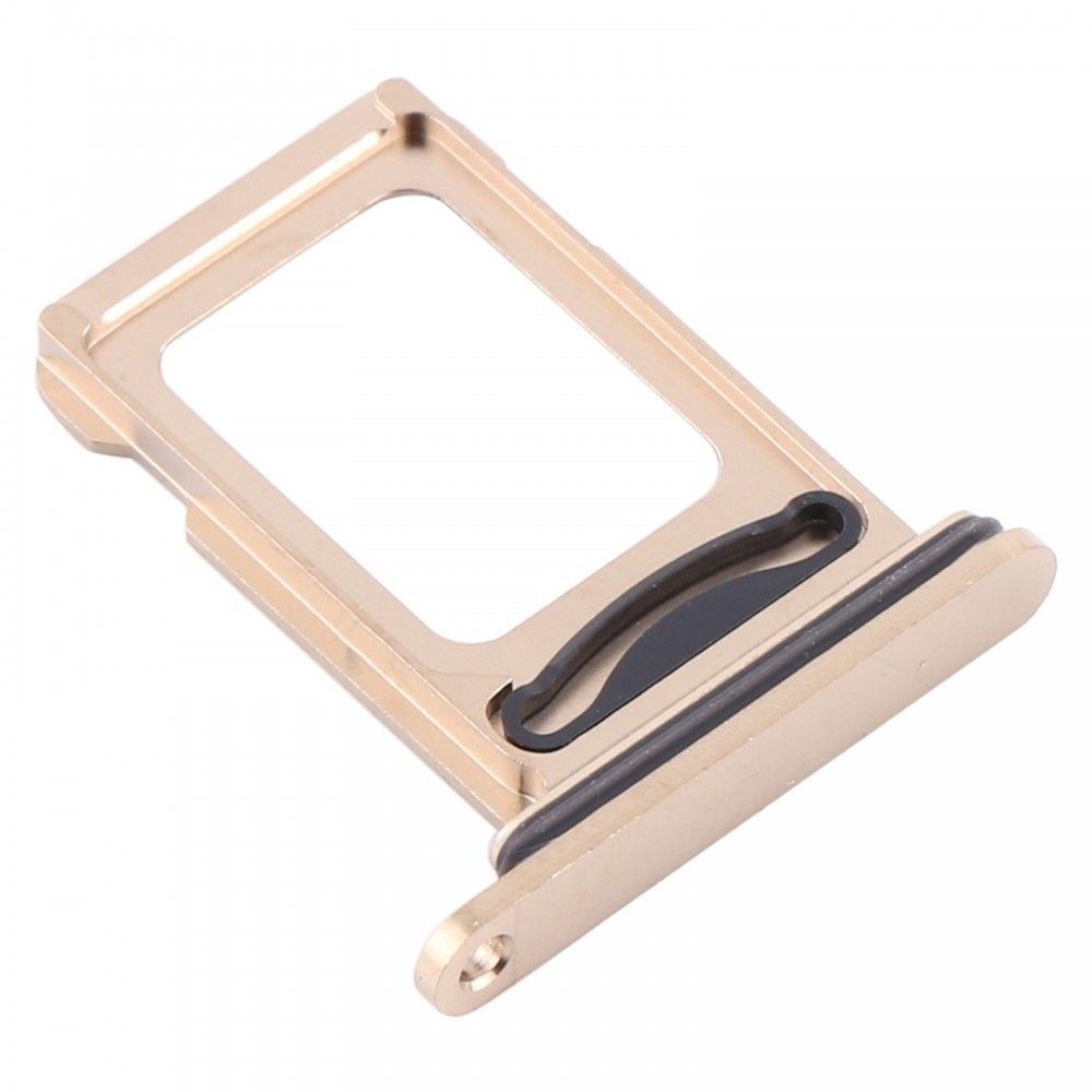 SOPORTE O BANDEJA DUAL SIM DORADA IPHONE 15 PRO / 15 PRO MAX