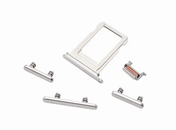 SOPORTE SIM + BOTONES BLANCOS IPHONE X
