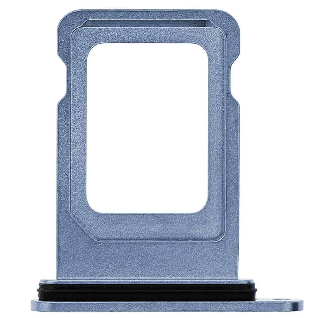 SOPORTE O BANDEJA SINGLE SIM AZUL IPHONE 13