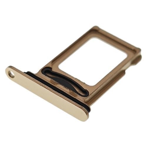 SOPORTE O BANDEJA DUAL SIM DORADA IPHONE 13 PRO