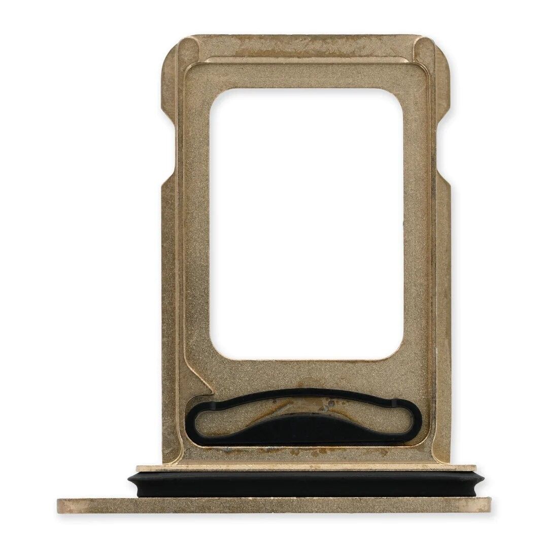 SOPORTE O BANDEJA DUAL SIM DORADA IPHONE 13 PRO MAX