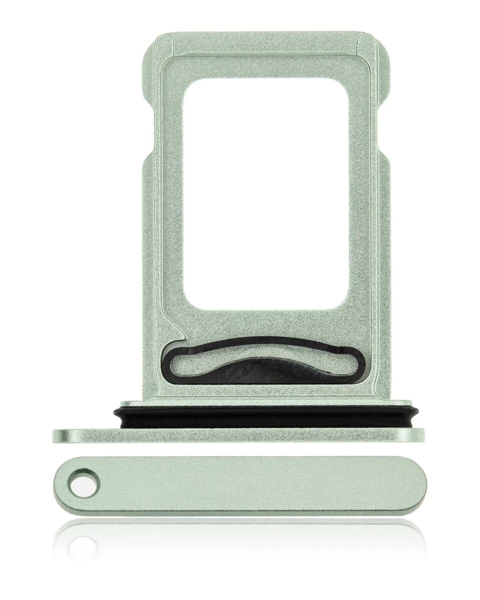 Soporte o bandeja dual SIM verde Iphone 15 / 15 Plus