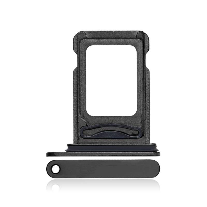 SOPORTE O BANDEJA DUAL SIM negra IPHONE 15 PRO / 15 PRO MAX