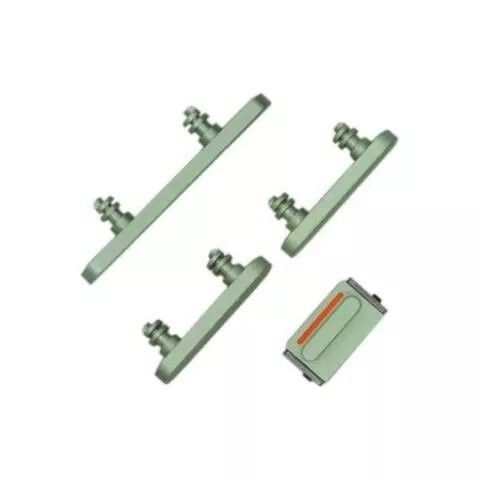 SET 4 BOTONES VERDES PARA IPHONE 15 / 15 PLUS