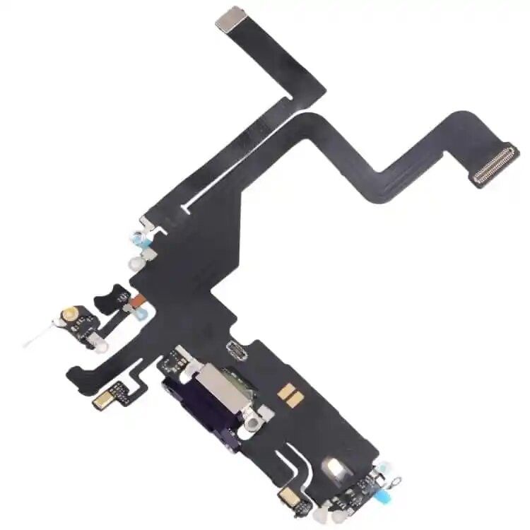 FLEX CONECTOR DE CARGA IPHONE 14 PRO PURPURA
