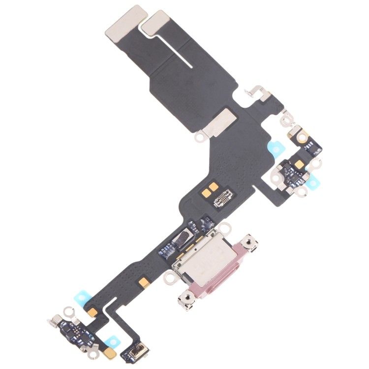 FLEX CONECTOR DE CARGA  IPHONE 15 ROSA