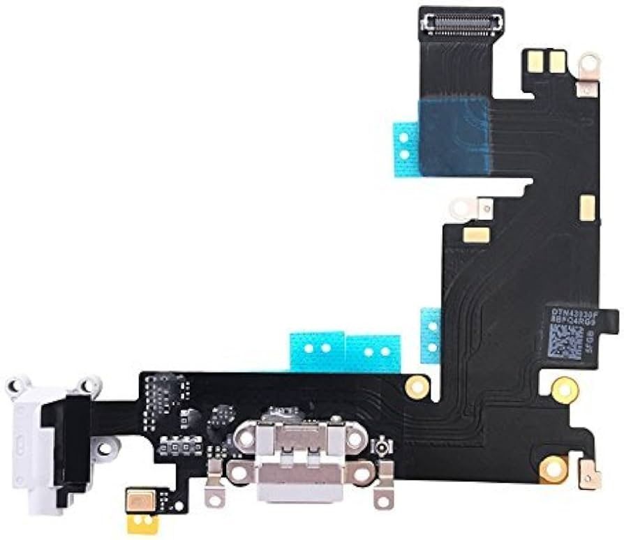 FLEX CONECTOR DE CARGA JACK AUDIO BLANCO IPHONE 6 PLUS
