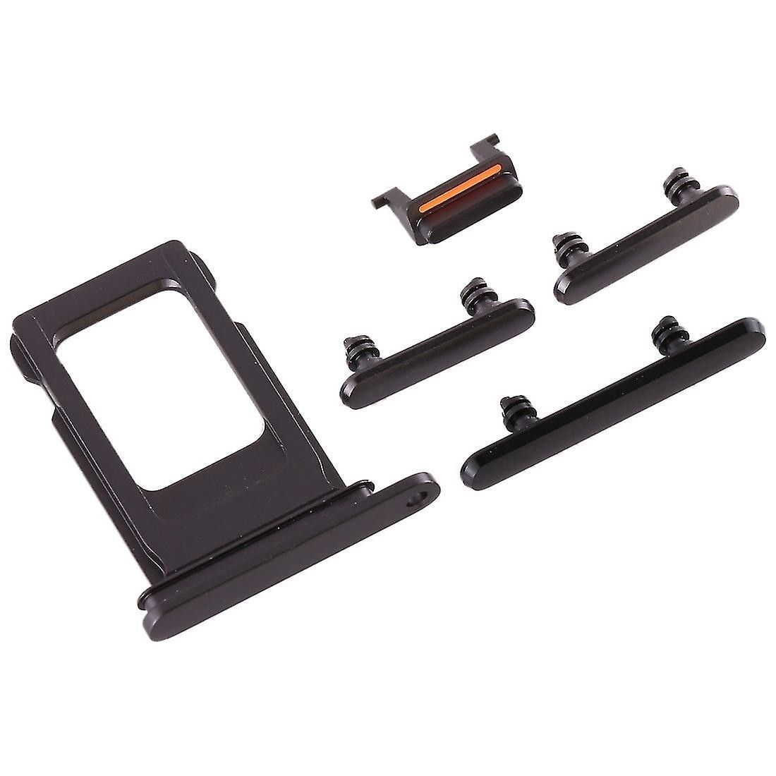 SET Botones + Soporte Sim Negro Iphone 14 / 14 Plus