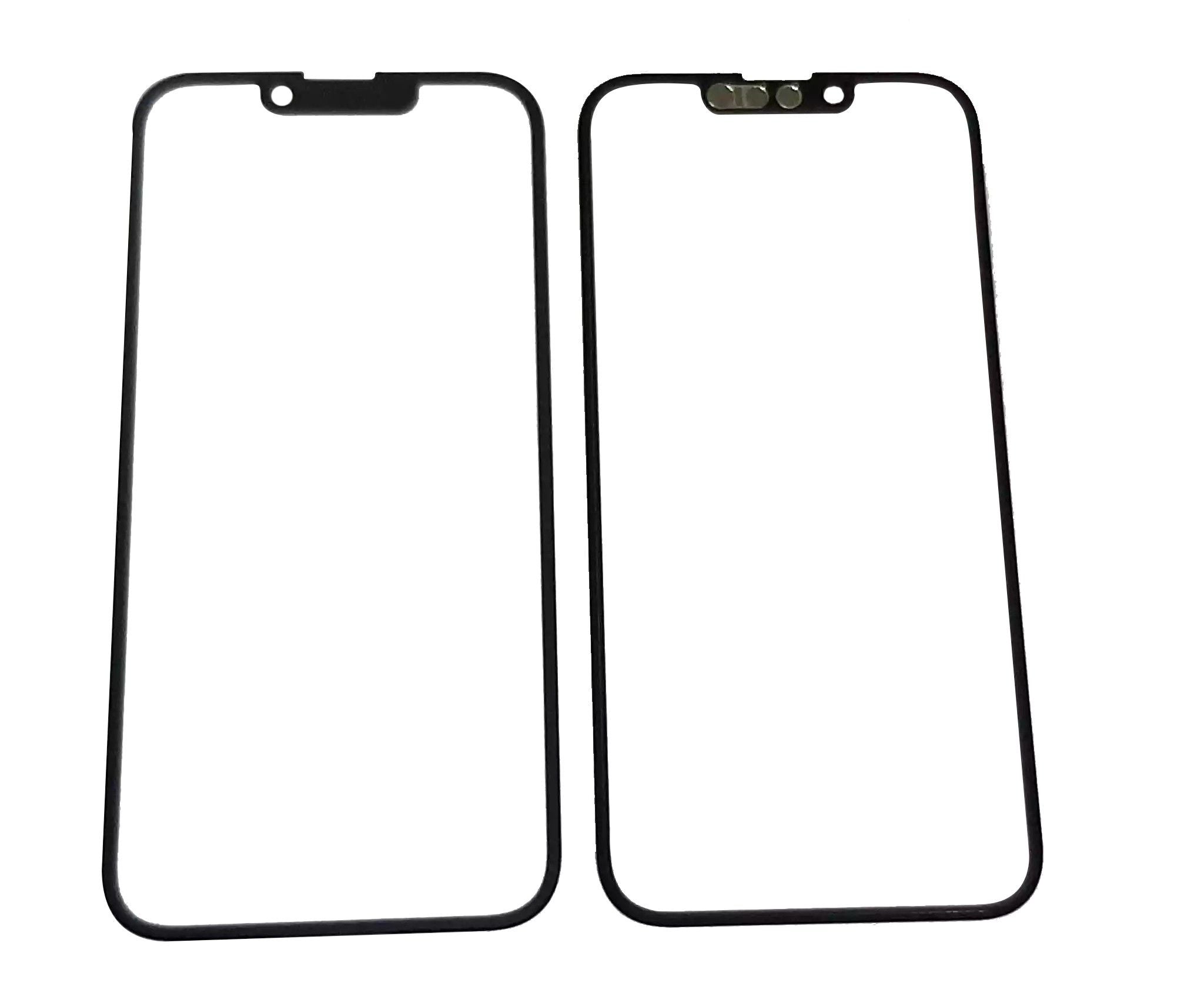 CRISTAL NEGRO MAS LAMINA OCA PARA IPHONE 14 / 14 PLUS / 14 PRO / 14 PRO MAX