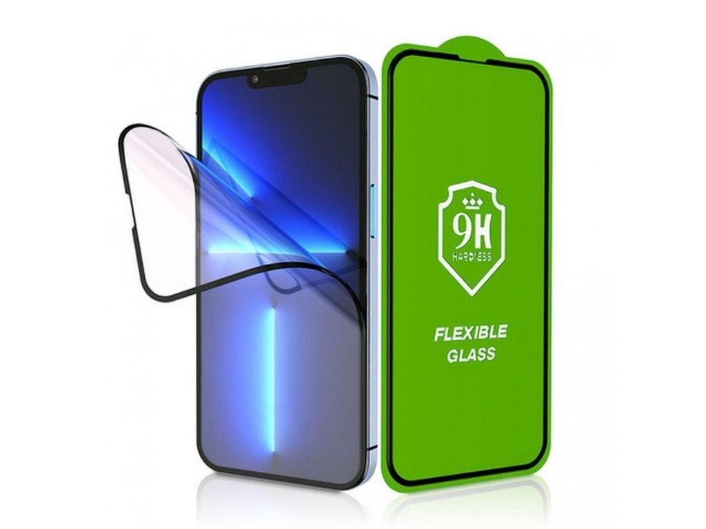 PROTECTOR HIDROGEL BESTSUIT FLEXIBLE 5D NEGRO PARA IPHONE 15 PRO MAX