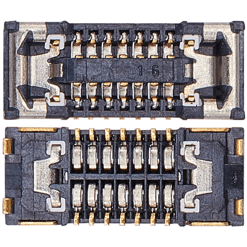 PUERTO CONECTOR FPC CAMARA TRASERA A LA PLACA 6PIN PARA IPHONE 14 | 14 PLUS