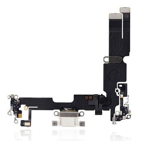 FLEX PUERTO DE CARGA BLANCO PARA IPHONE 14 PLUS