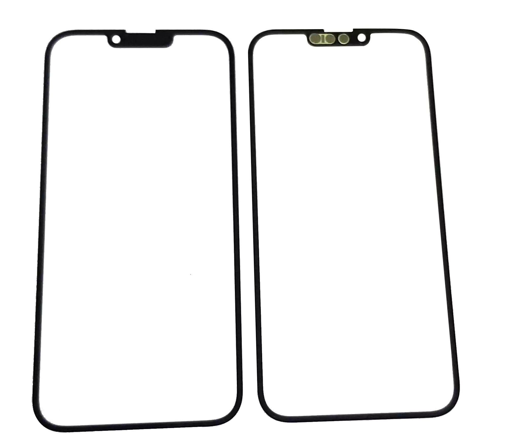 CRISTAL NEGRO MAS LAMINA OCA PARA IPHONE 14 / 14 PLUS / 14 PRO / 14 PRO MAX