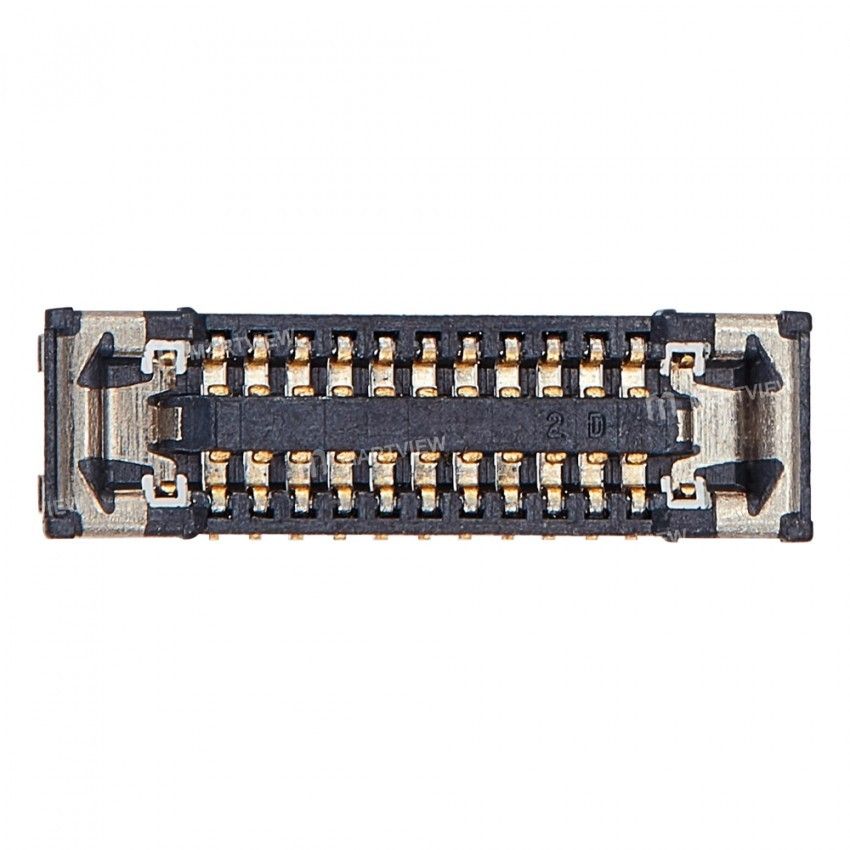 CONECTOR FPC CAMARA TRASERA WIDE EN PLACA 22PIN PARA IPHONE 14 PRO / 14 PRO MAX