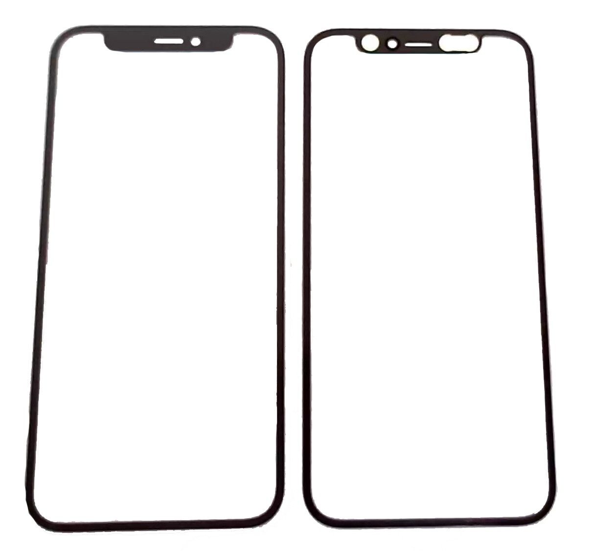 CRISTAL NEGRO PARA IPHONE 12 MINI / 12 PRO / 12 PRO MAX