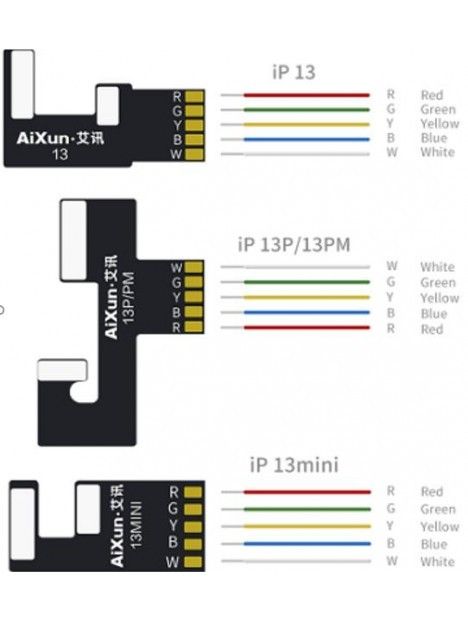 FLEX ALIMENTACIÓN PLACA PARA FUENTE ALIMENTACIÓN AX-P2408 para IPHONE 13 / 13 MINI / 13 PRO / 13 PRO MAX