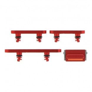 SET 4 BOTONES ROJOS IPHONE 13 - 13 MINI