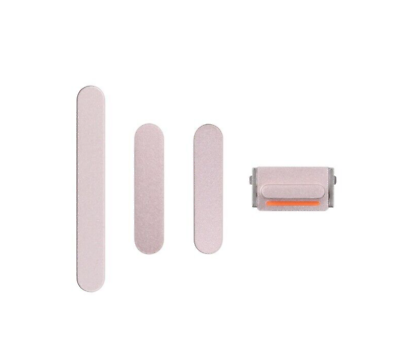 Set 4 Botones Rosas para Iphone 13 - 13 Mini