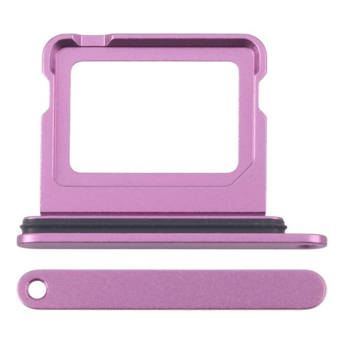 Soporte o bandeja sim rosa Dual sim para iPhone 16 / 16 Plus