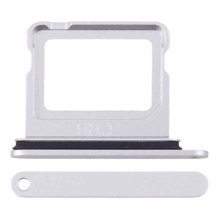 Soporte o bandeja sim blanca Dual sim para iPhone 16 / 16 Plus