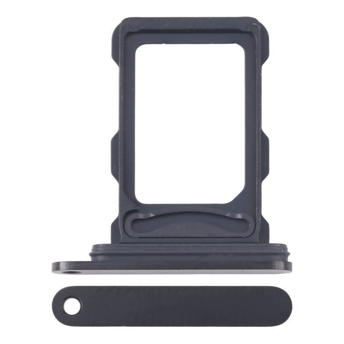 Soporte o bandeja sim negra Dual sim para iPhone 16 Pro / 16 Pro Max