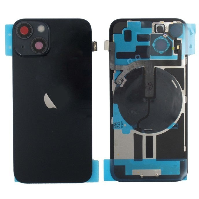 Tapa trasera iPhone 14 Negra (Con Componentes)