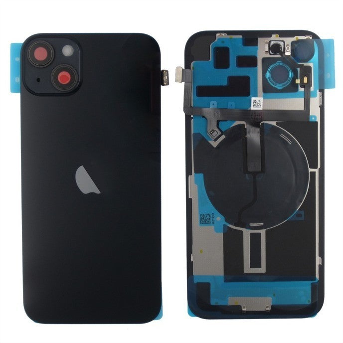 Tapa trasera iPhone 14 Plus Negra (Con Componentes)