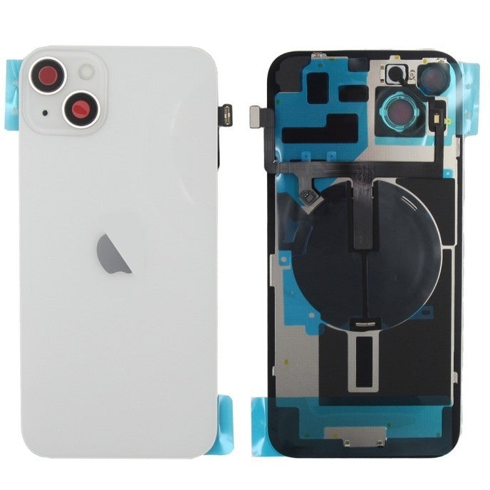 Tapa trasera iPhone 14 Plus Blanca (Con Componentes)
