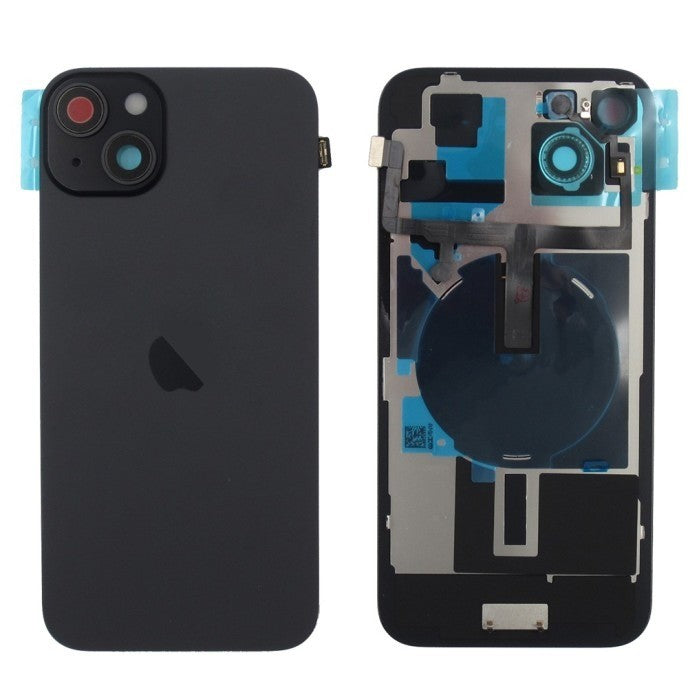 Tapa trasera iPhone 15 Plus Negra (Con Componentes)