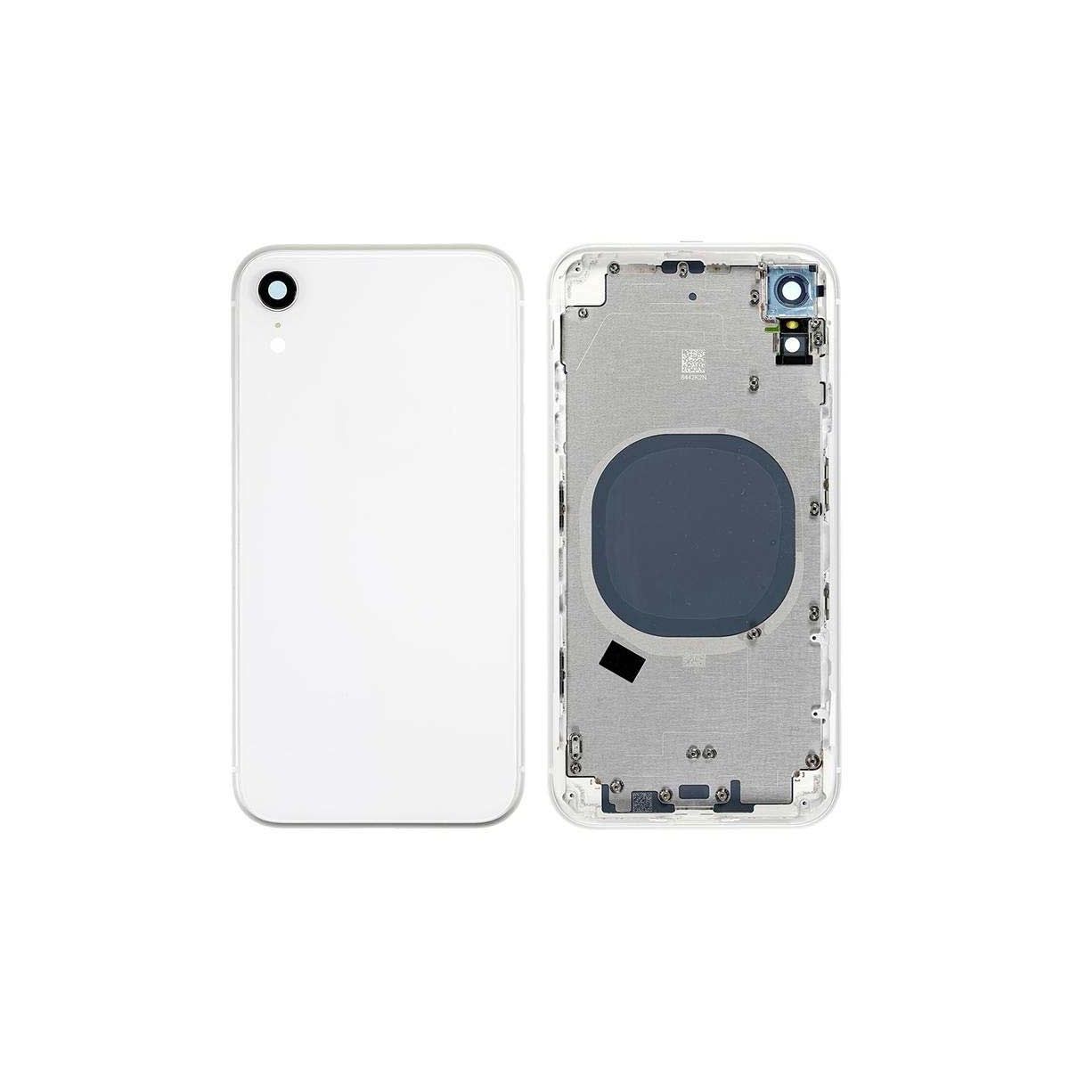 Chasis+tapa trasera iPhone Xs Blanco (Con Rejillas)