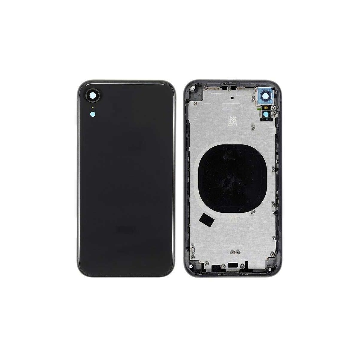 Chasis+tapa trasera iPhone Xs Negro (Con Rejillas)