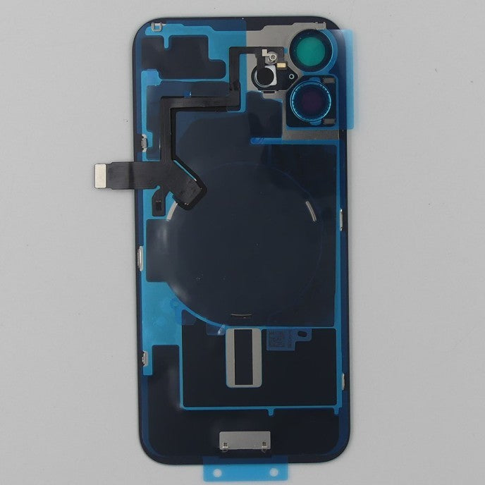 Tapa trasera Iphone 16 Plus Verde Azulado (Con componentes)