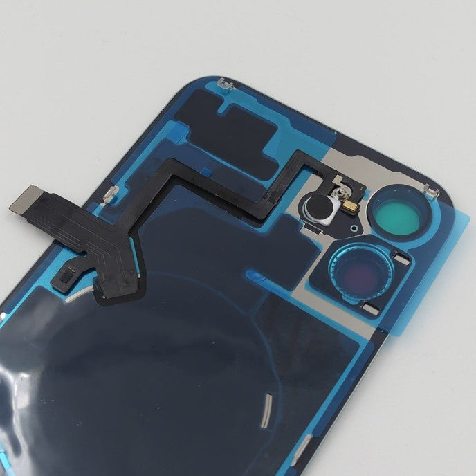 Tapa trasera Iphone 16 Plus Verde Azulado (Con componentes)