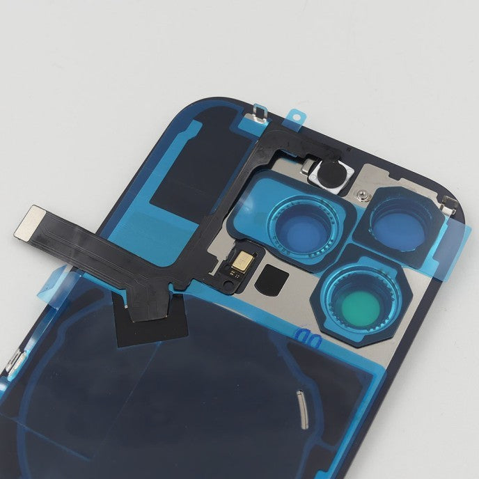 Tapa trasera Iphone 16 PRO Titanio Natural (Con componentes)