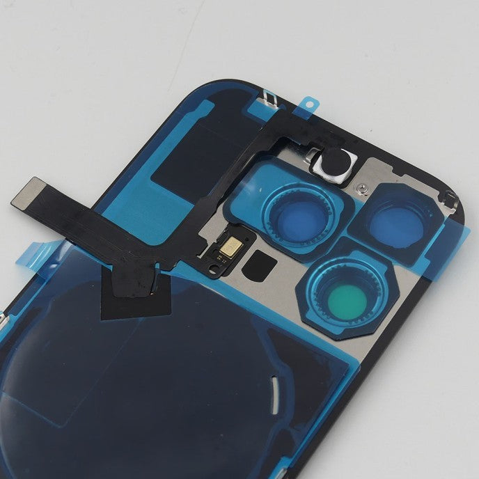 Tapa trasera Iphone 16 PRO Titanio Negro (Con componentes)
