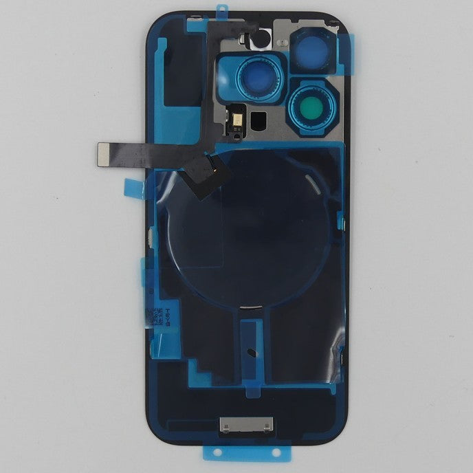 Tapa trasera Iphone 16 PRO Titanio Negro (Con componentes)