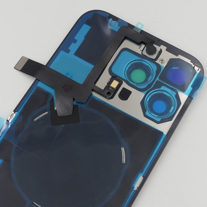 Tapa trasera Iphone 16 PRO MAX Titanio Desierto (Con componentes)