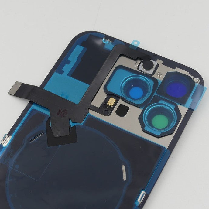 Tapa trasera Iphone 16 PRO MAX Titanio Blanco (Con componentes)