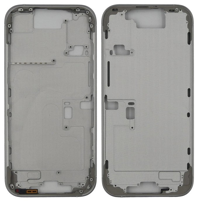 Chasis+tapa trasera iPhone 16 Pro Titanio Blanco (Con Rejillas)