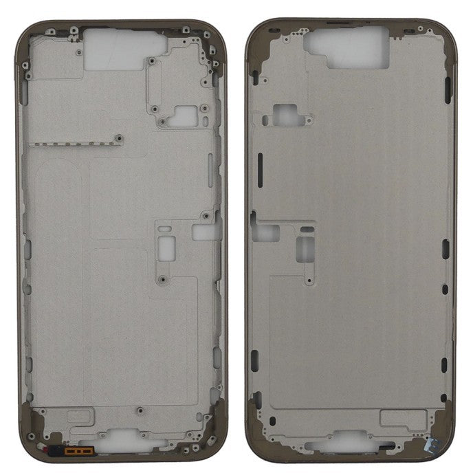 Chasis+tapa trasera iPhone 16 Pro Max Titanio Desierto (Con Rejillas)